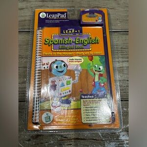 LeapPad  Fiesta in the House Spanish-English Bilingual Book Pre-K 1st Grade 4-6y